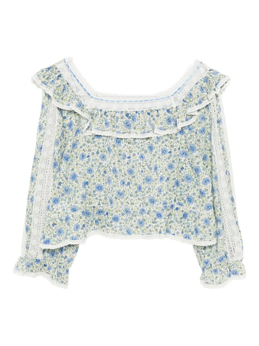 Rixo Oceana Bluse mit Blumen-Print | Blusen  | Image 2
