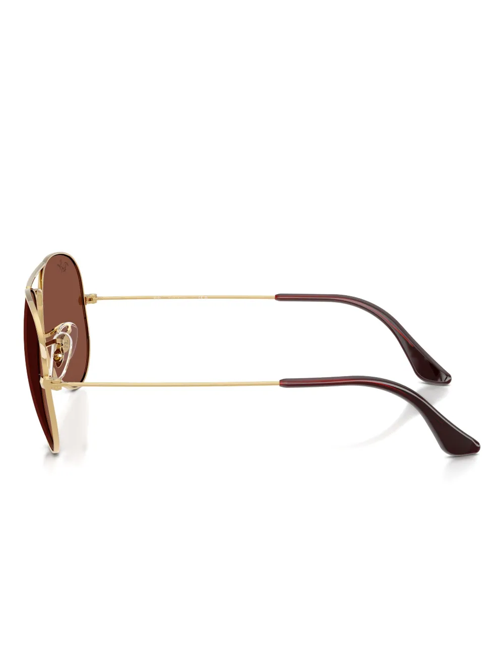 Ray Ban Aviator Large Sunglasses In Brown