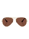 Ray-Ban Aviator large sunglasses - Gold