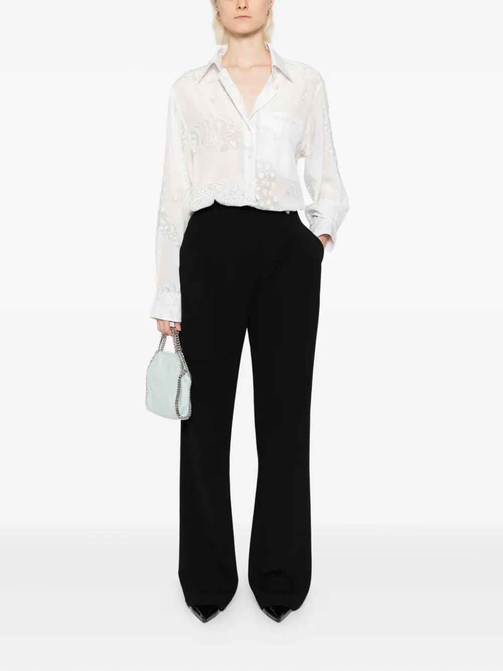 Stella McCartney Wild Cat blouse - Beige