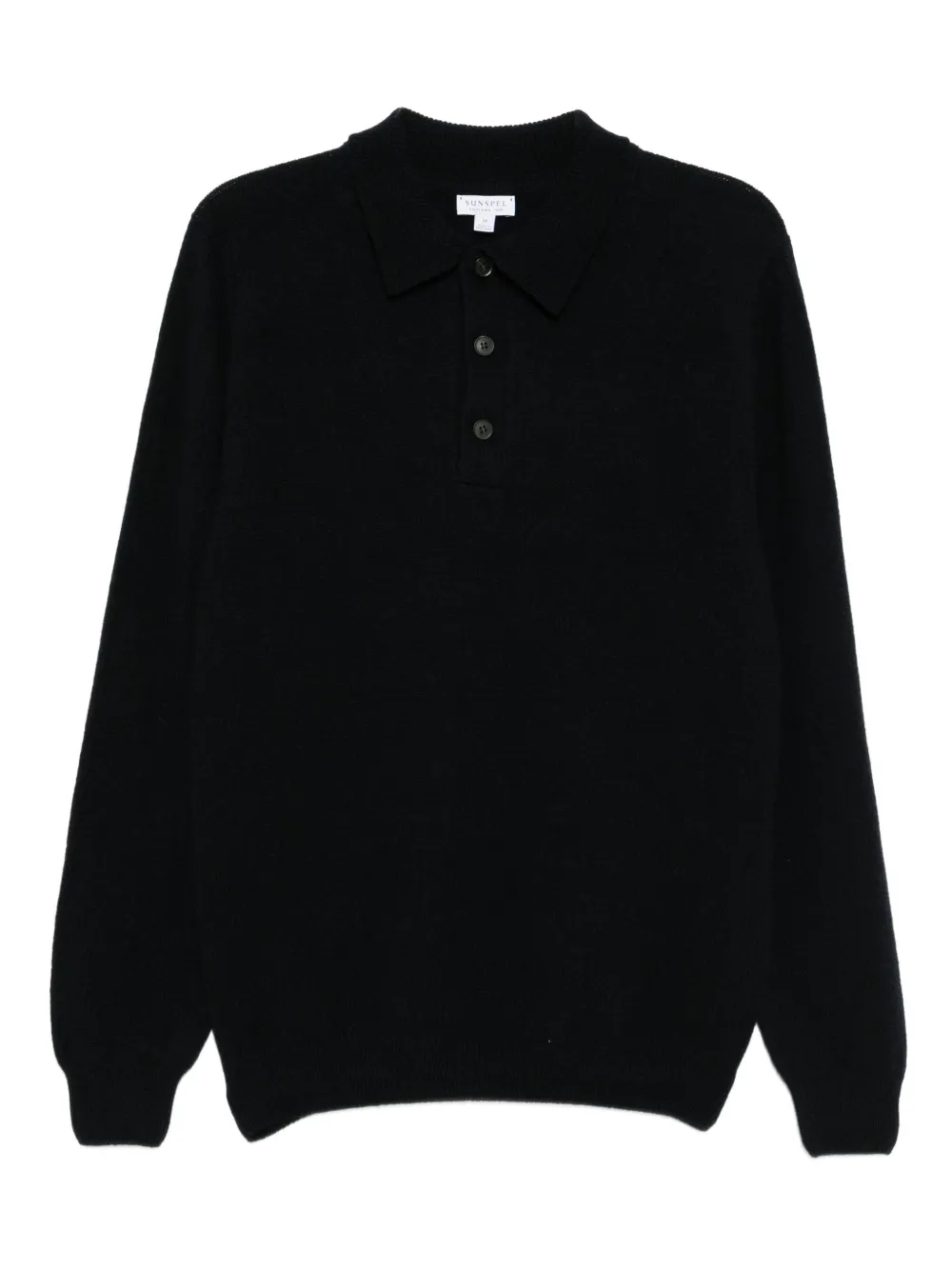 Sunspel wool polo shirt | Blue | Image 1