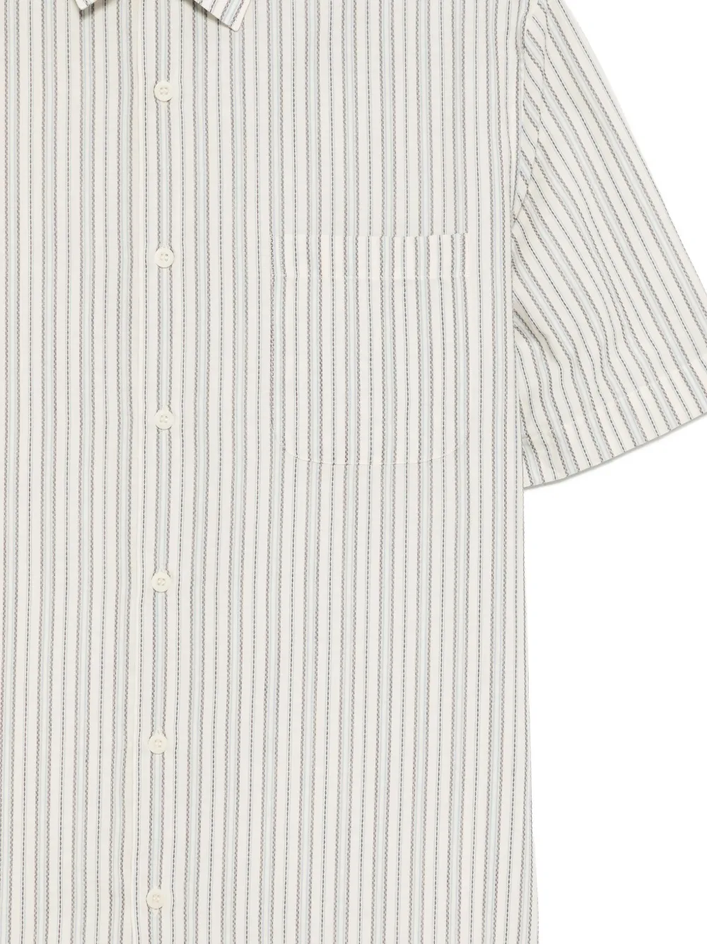 Sunspel Vintage gestreept overhemd Beige