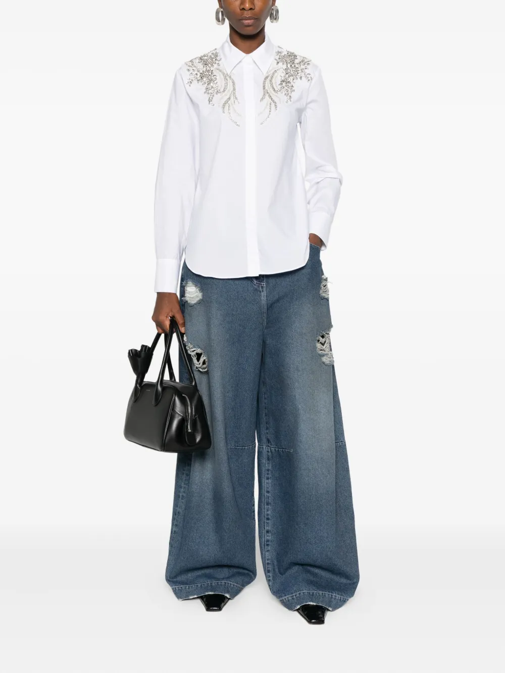 Blugirl cotton shirt - Wit