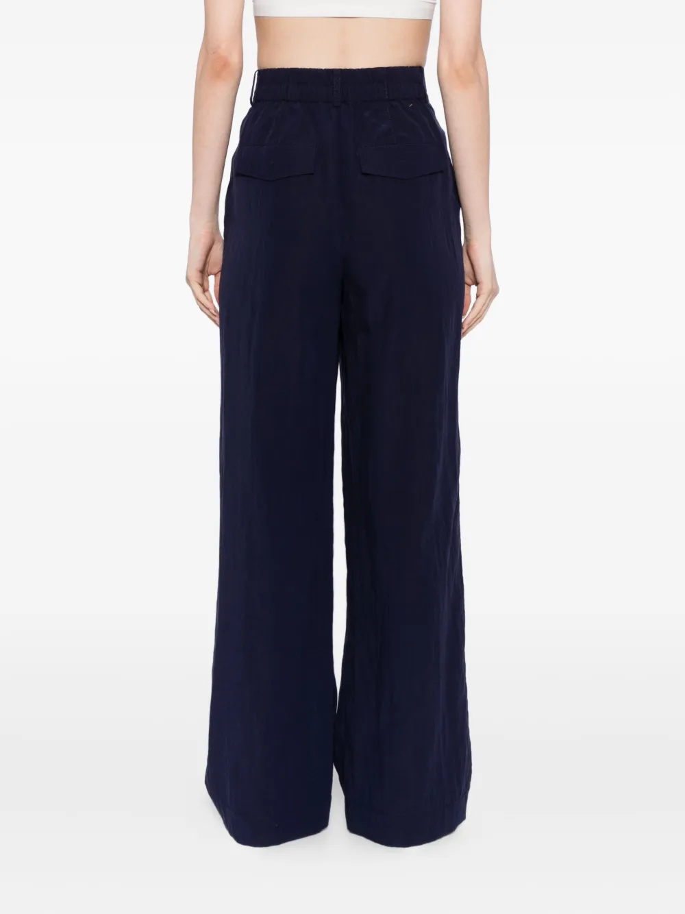 Vince Broek met wijde pijpen Blauw