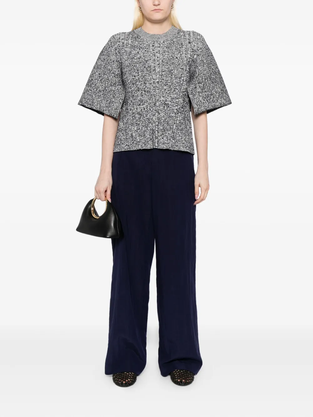 Vince wide-leg trousers - Blauw