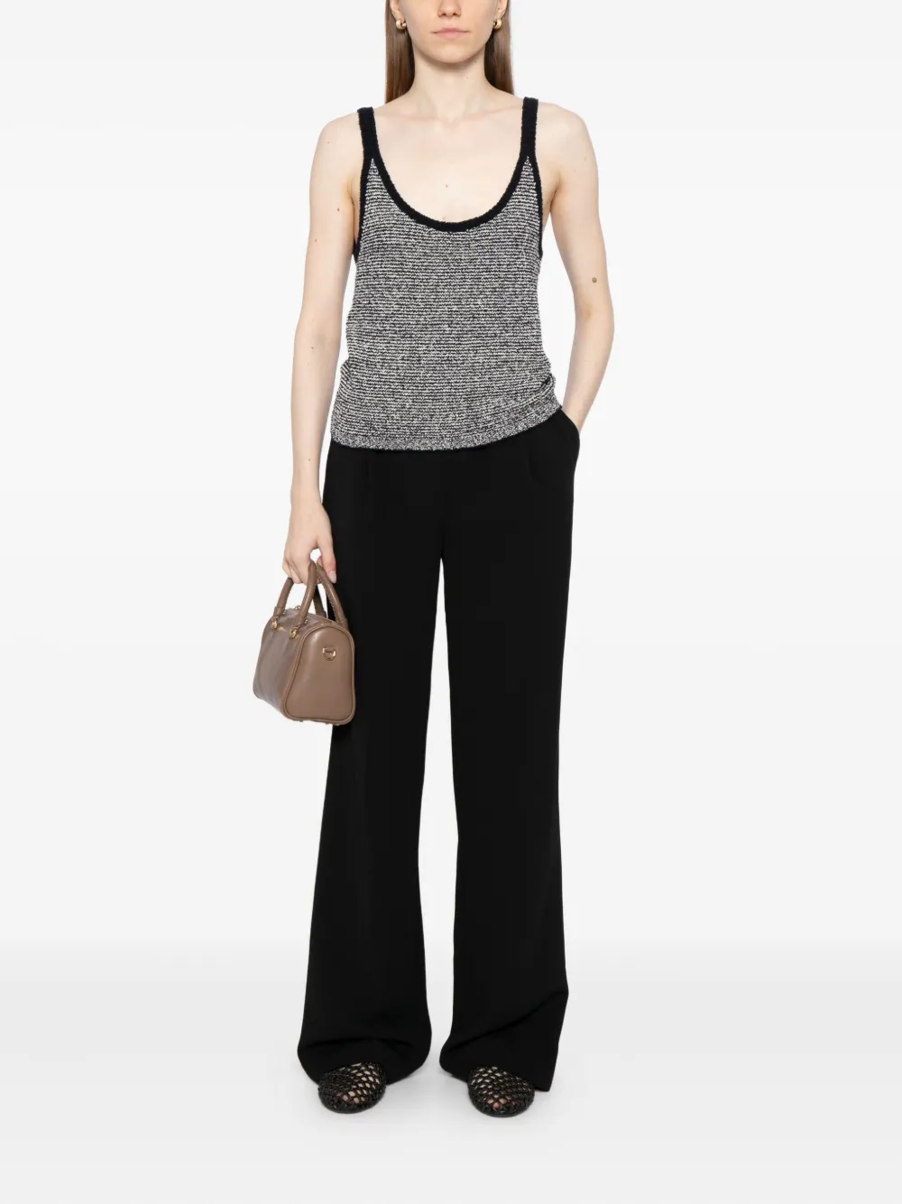 Vince micro-striped vest | Vests & Tank Tops | Image 2