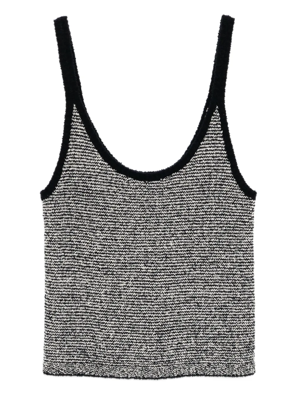 Vince micro-striped vest | Blue | Image 1