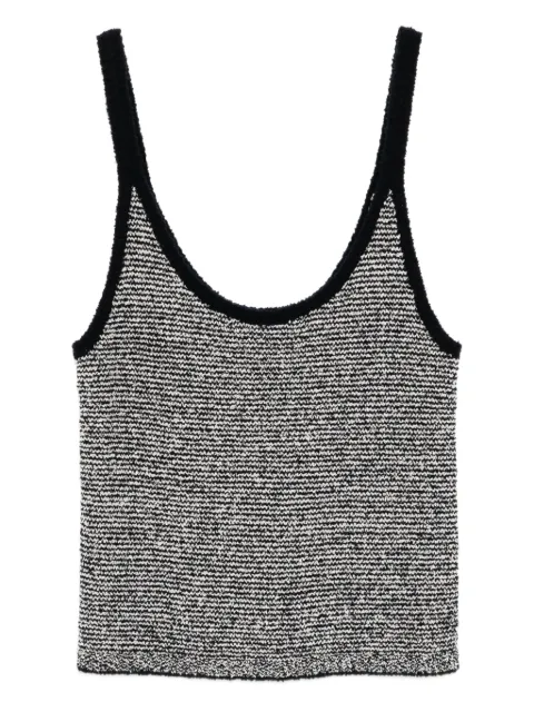 Vince micro-striped vest