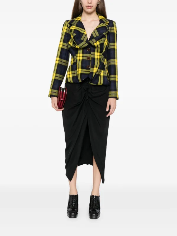 Vivienne Westwood Drunken Jacket | Blue | FARFETCH