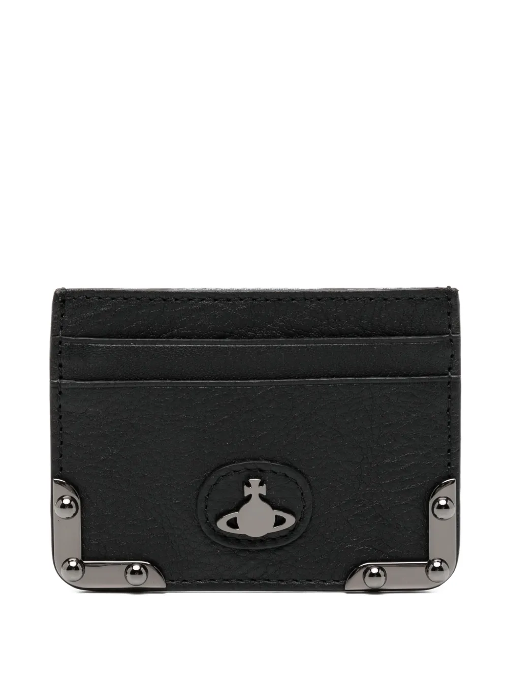 Vivienne Westwood Flat Orb cardholder | Black | Image 1