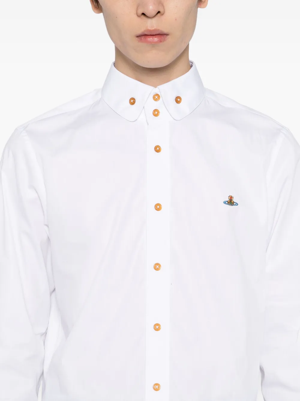 Vivienne Westwood Krall overhemd Wit