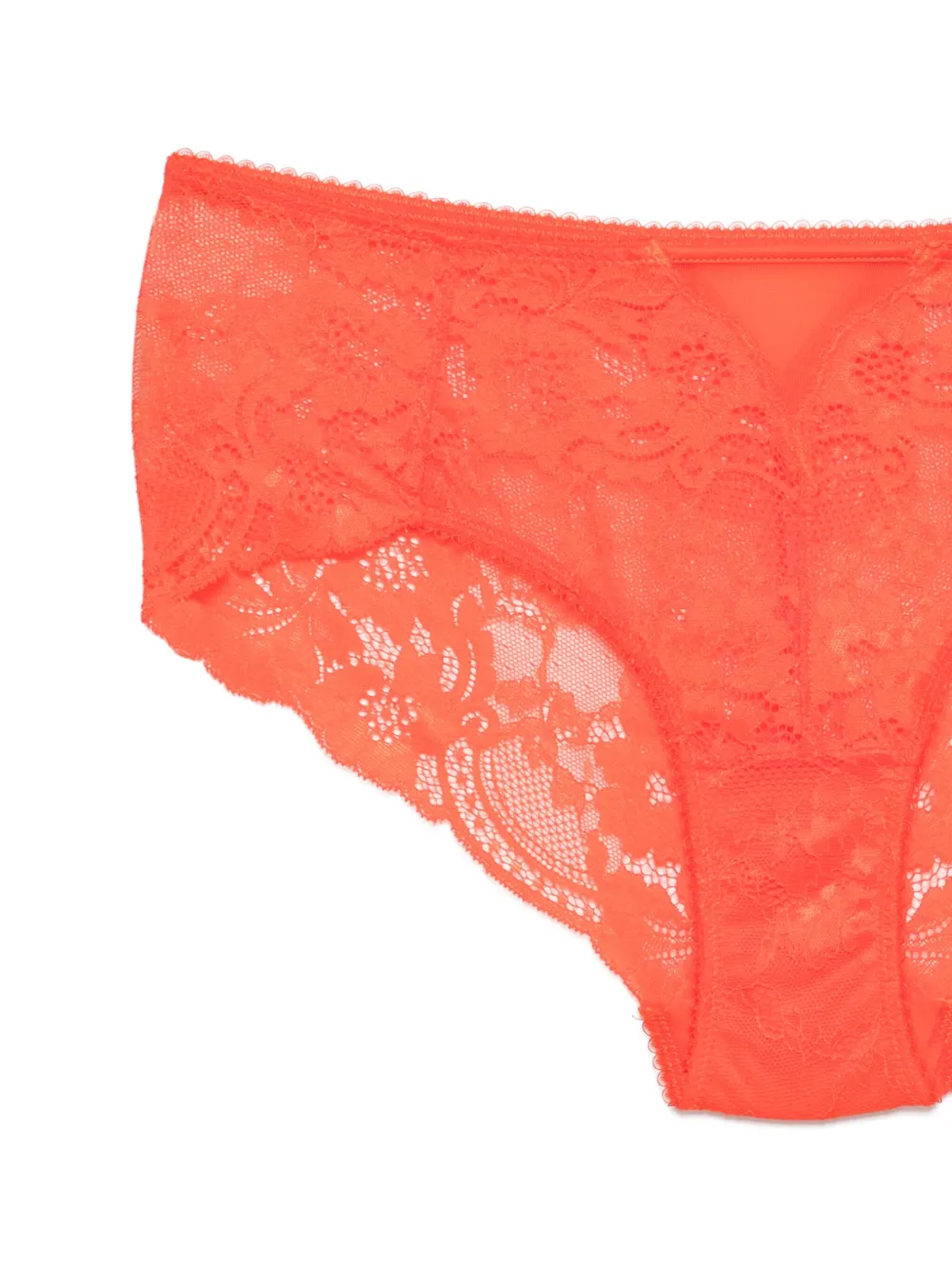 Wacoal Natsuki slip met kant Oranje