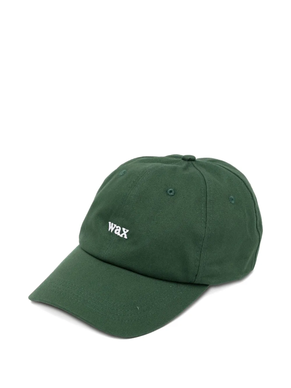 Wax London Spencer Logo-embroidered Cap In Green