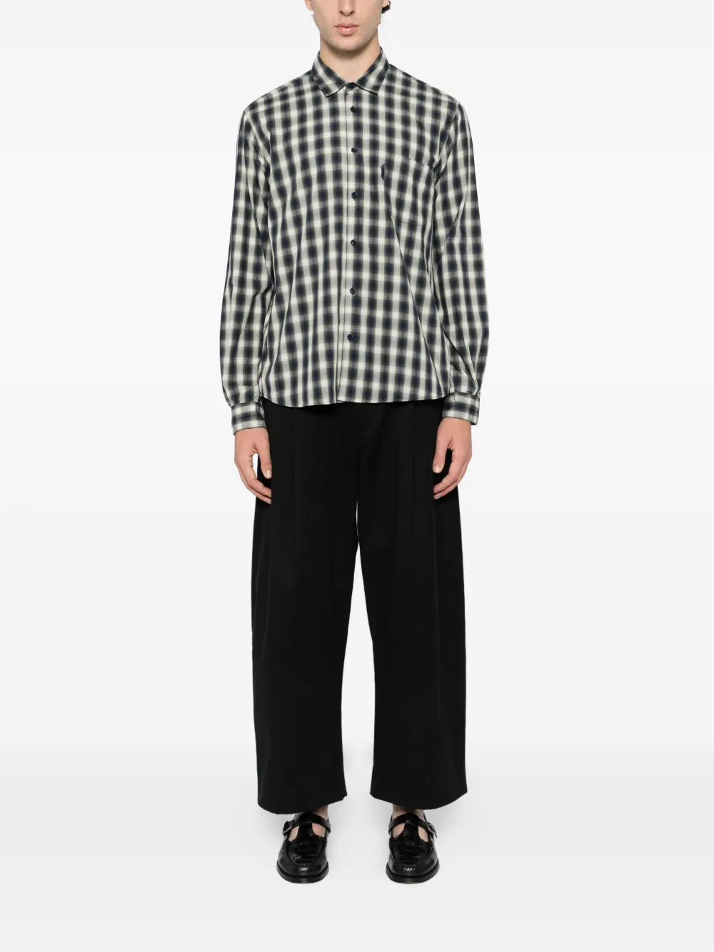 YMC Curtis overhemd - Blauw