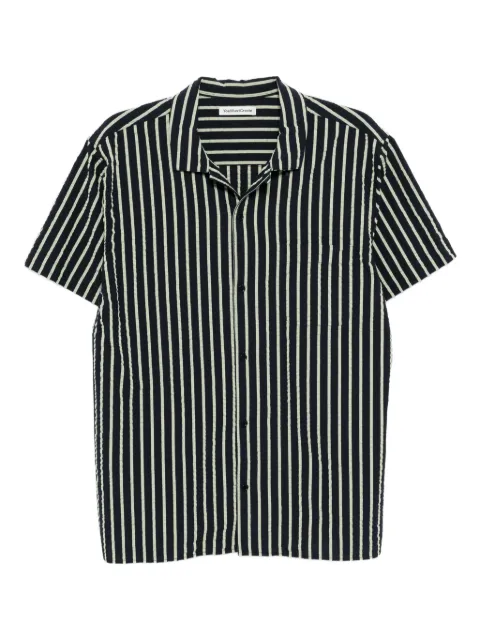 YMC Malick striped shirt
