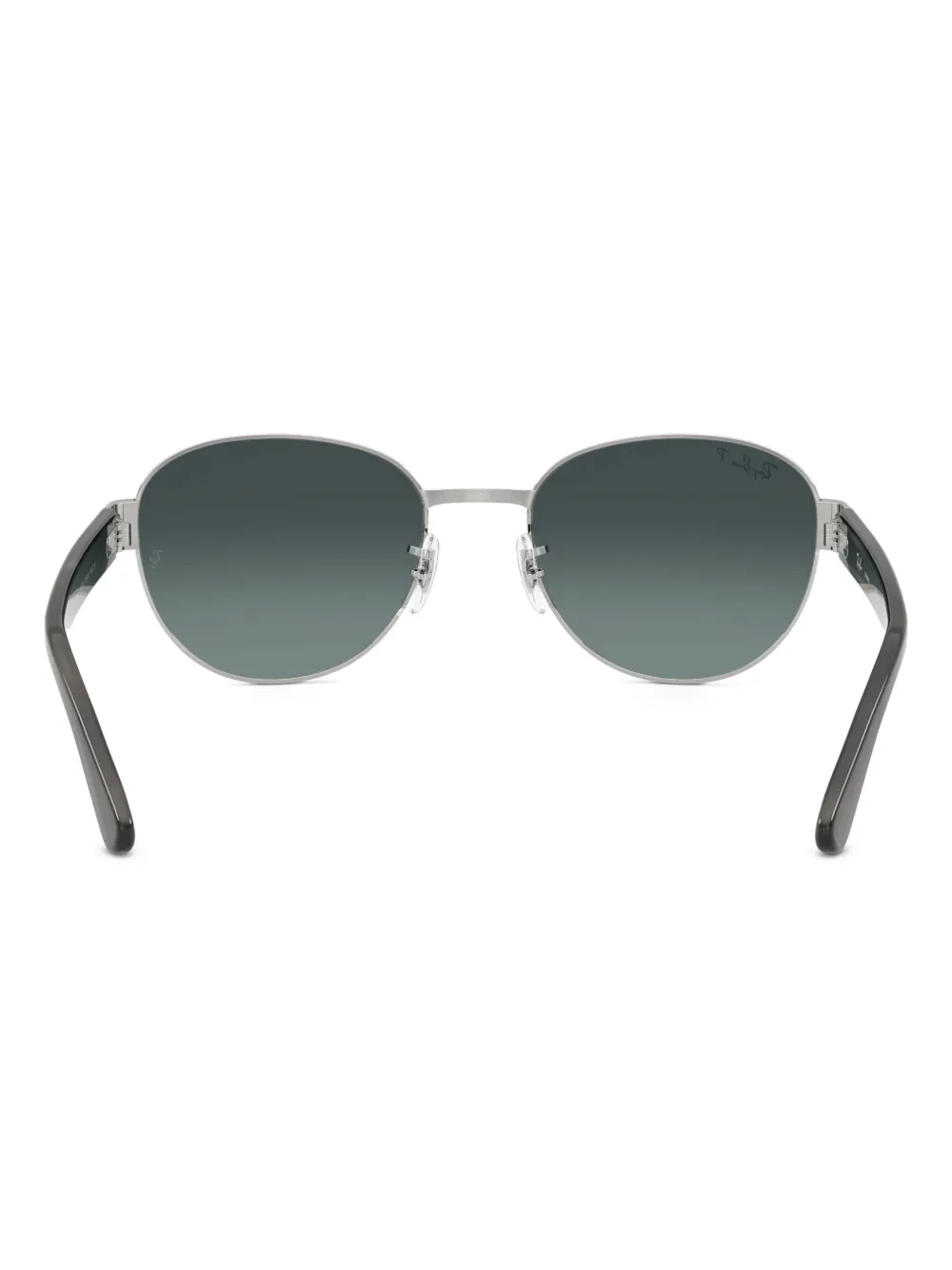 Ray Ban Rb3766ch Chromance Sunglasses Striped Grey Frame Gold Lenses Polarized 54-20 In Green