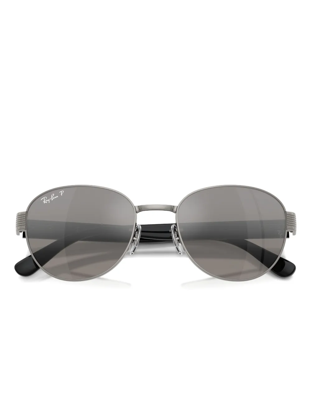 Ray Ban Round-frame Sunglasses In Gray