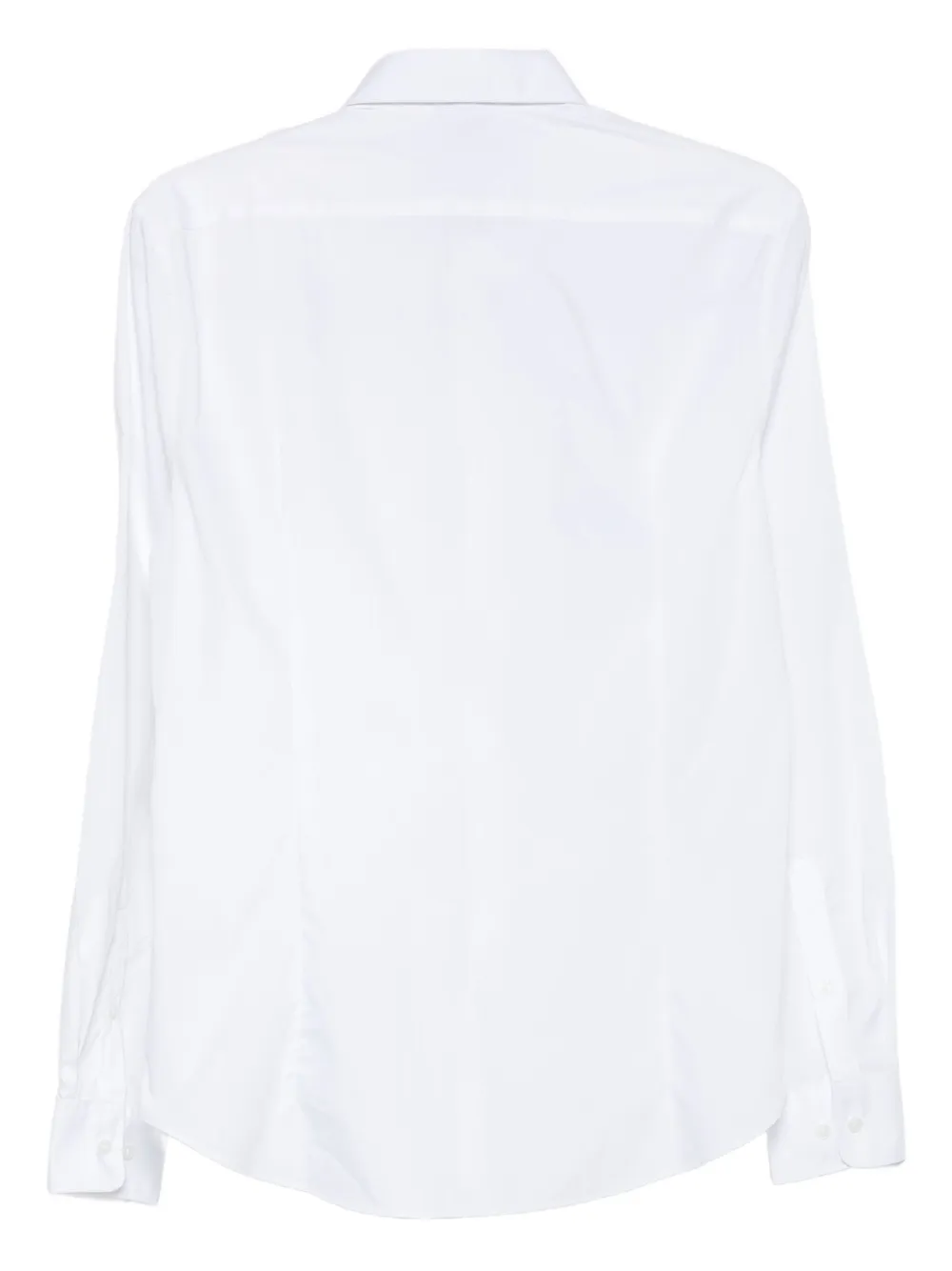 Alchemy long-sleeve embellished shirt - Wit