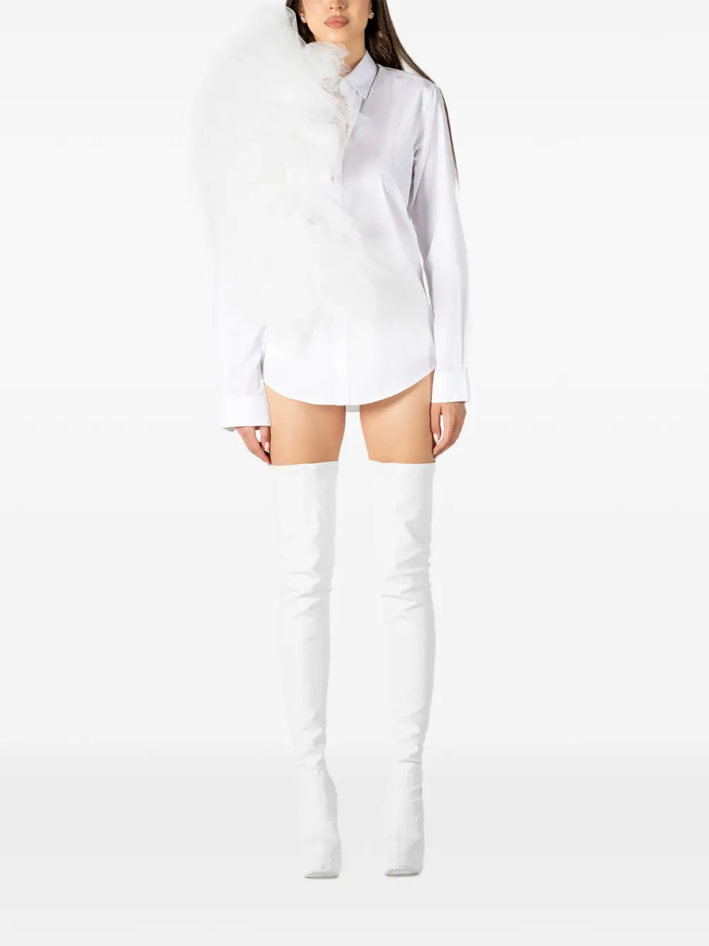 Alchemy Verfraaid blouse Wit