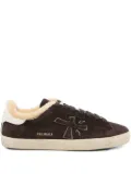 Premiata Steven shearling-lined suede sneakers - Brown