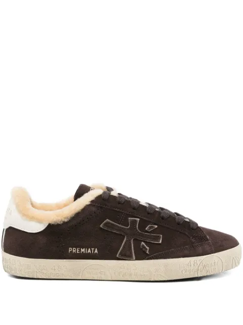 Premiata baskets en daim à doublure lainée Steven