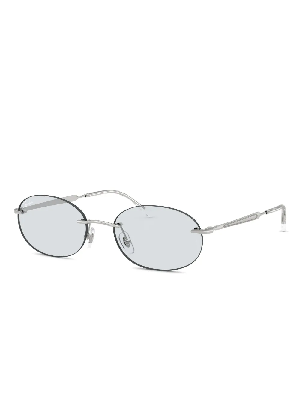 Ray-Ban Bril met ovaal montuur Zilver