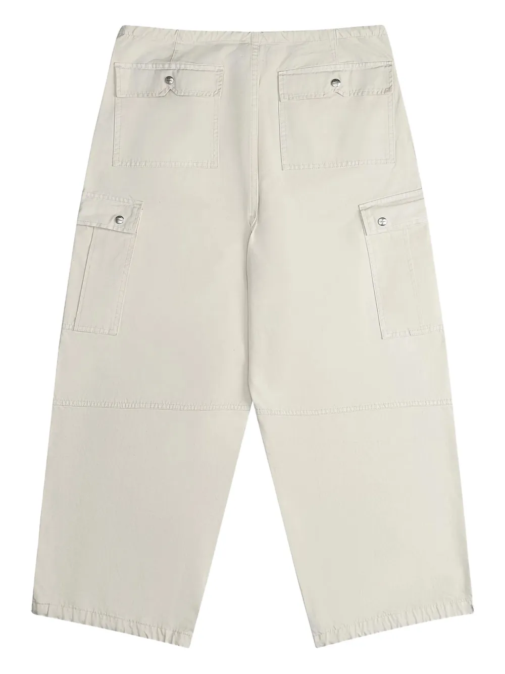 RHUDE Verwassen parachute broek Beige