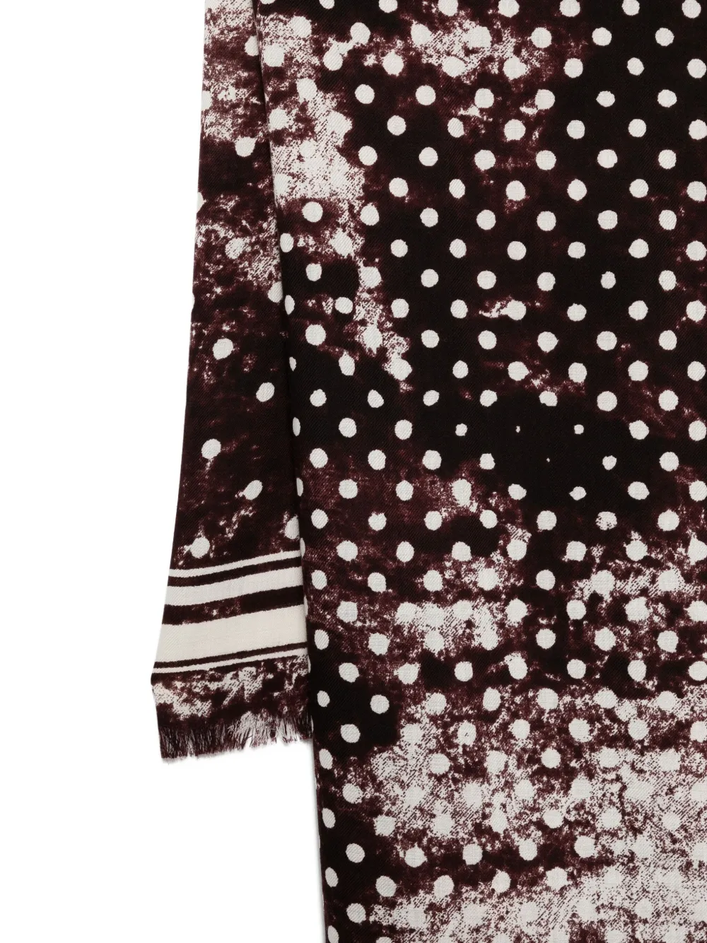 Destin polka-dot wool scarf | Women | Image 2