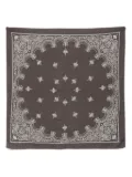 Destin paisley bandana scarf - Brown