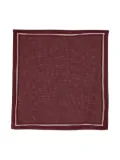 Destin polka-dot scarf - Red