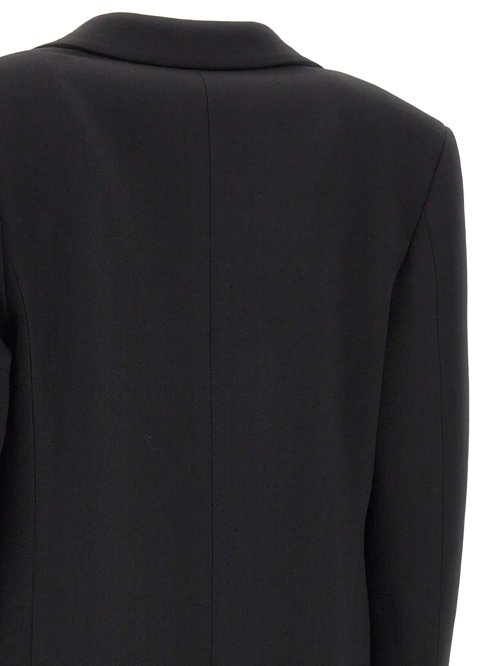 Seafarer Single-button Notched-lapel Coat In Black