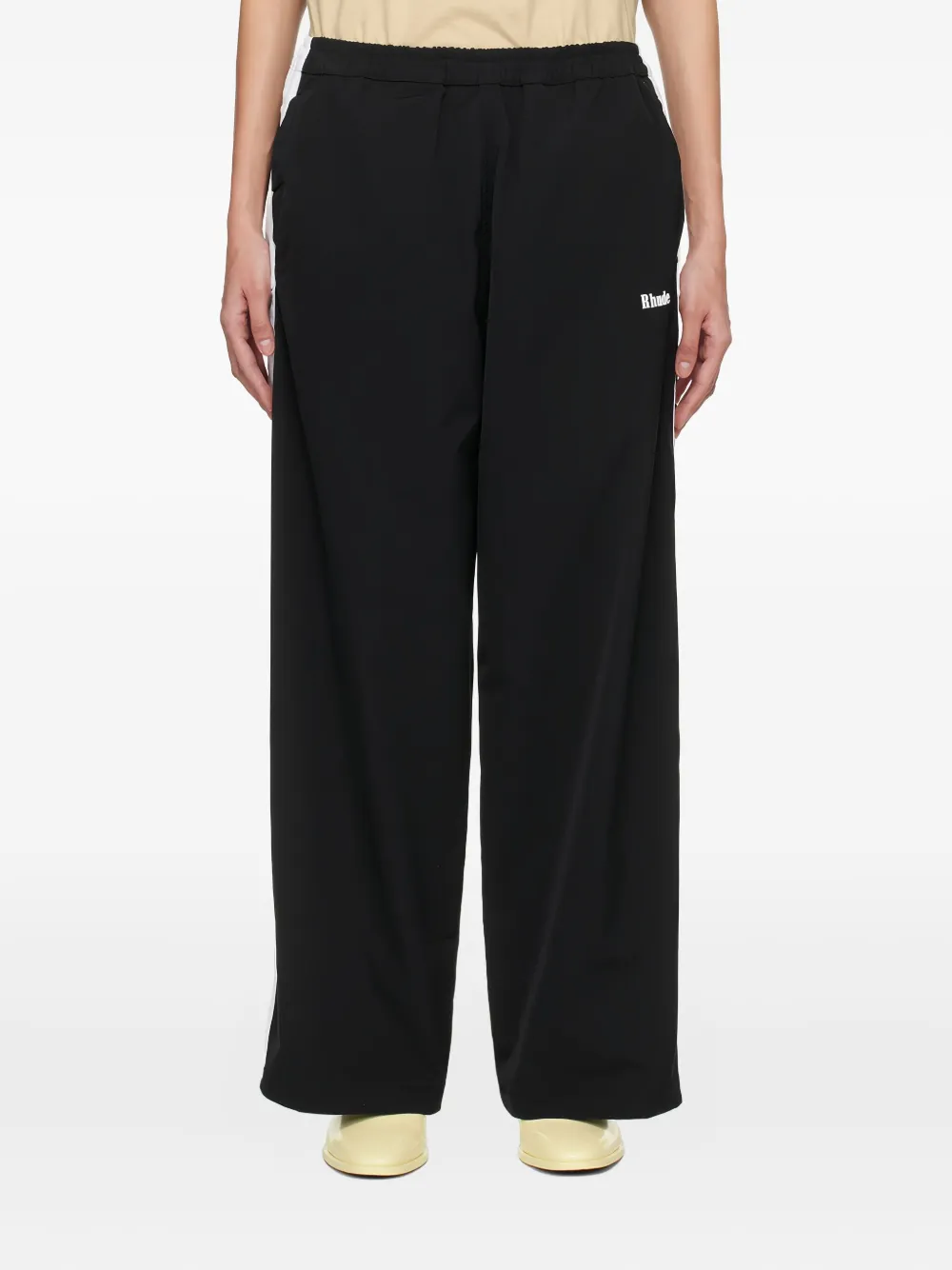 RHUDE Pantaloni sportivi a righe - Nero