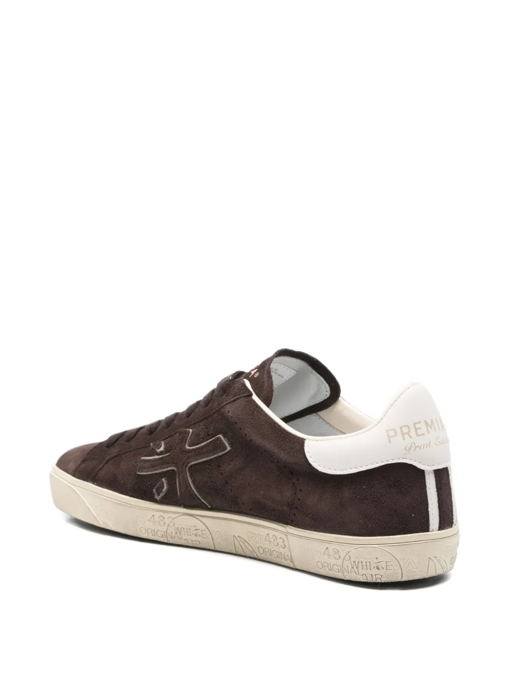 Premiata Suede Sneakers In Brown