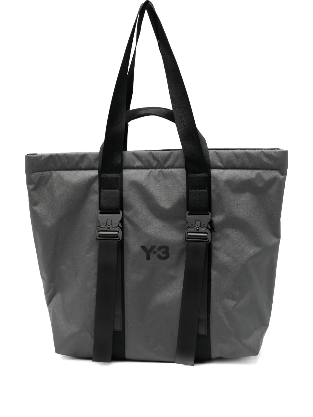 Y-3 Versatile Tote Bag Adjustable Strap In Gray