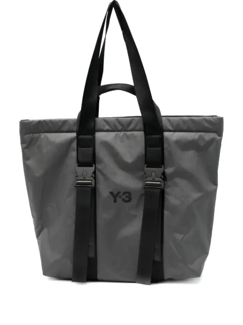 Y-3 logo tote bag