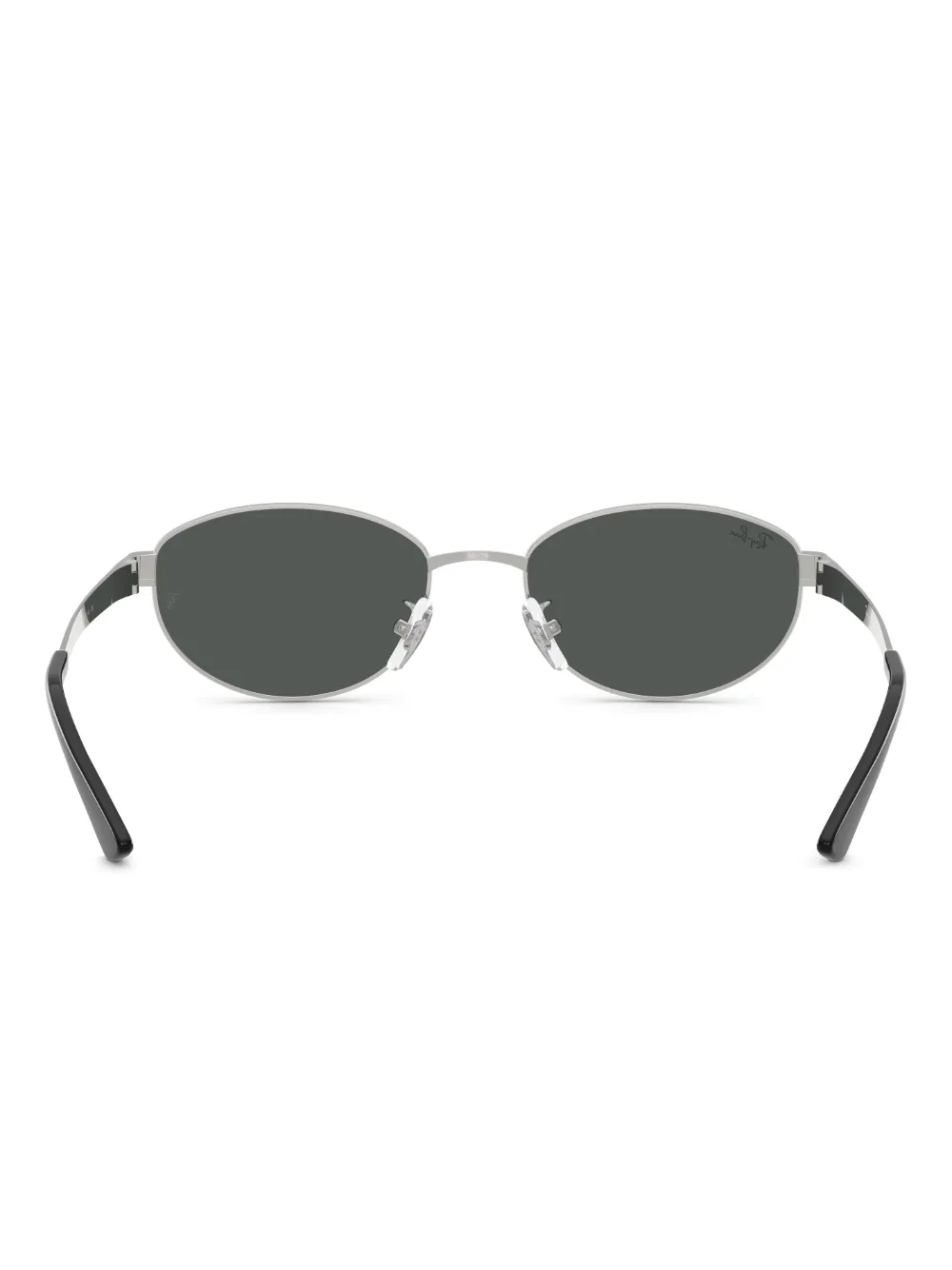 Ray Ban Oval-frame Sunglasses In Green