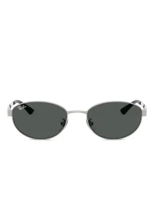 Ray-Ban オーバルフレーム サングラス | ブラック | FARFETCH JP