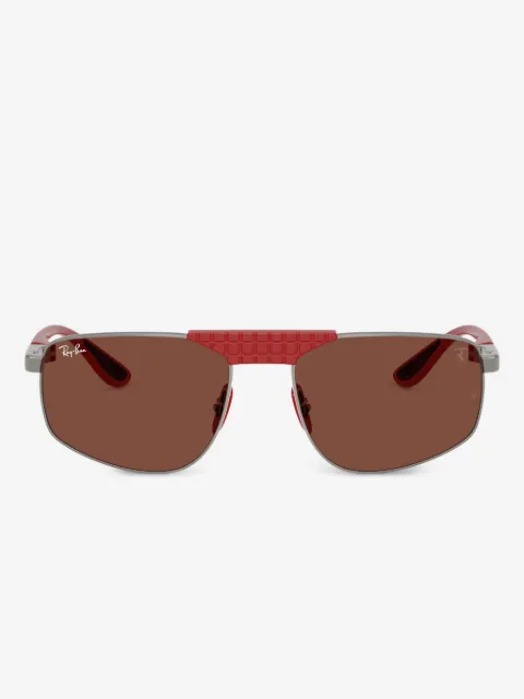 Ray-Ban textured geometric sunglasses