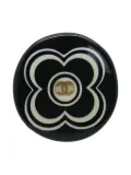 CHANEL Pre-Owned 2002 Camellia ring - Black