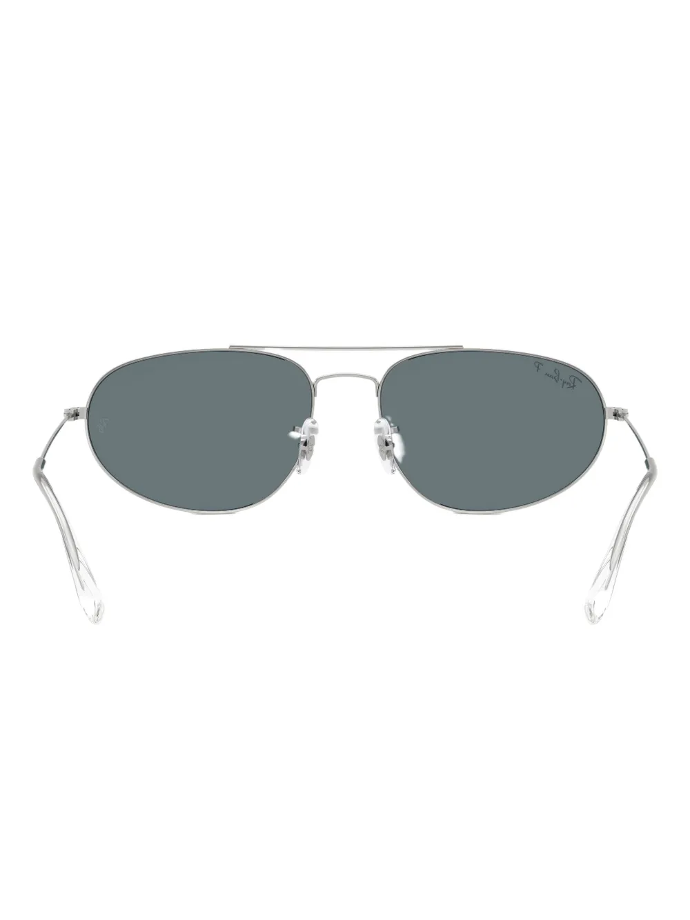 Ray Ban Explorer Iv Pilot-frame Double-bridge Sunglasses In Silver