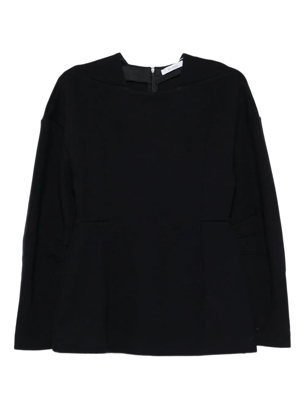 Max Mara panelled blouse - Black
