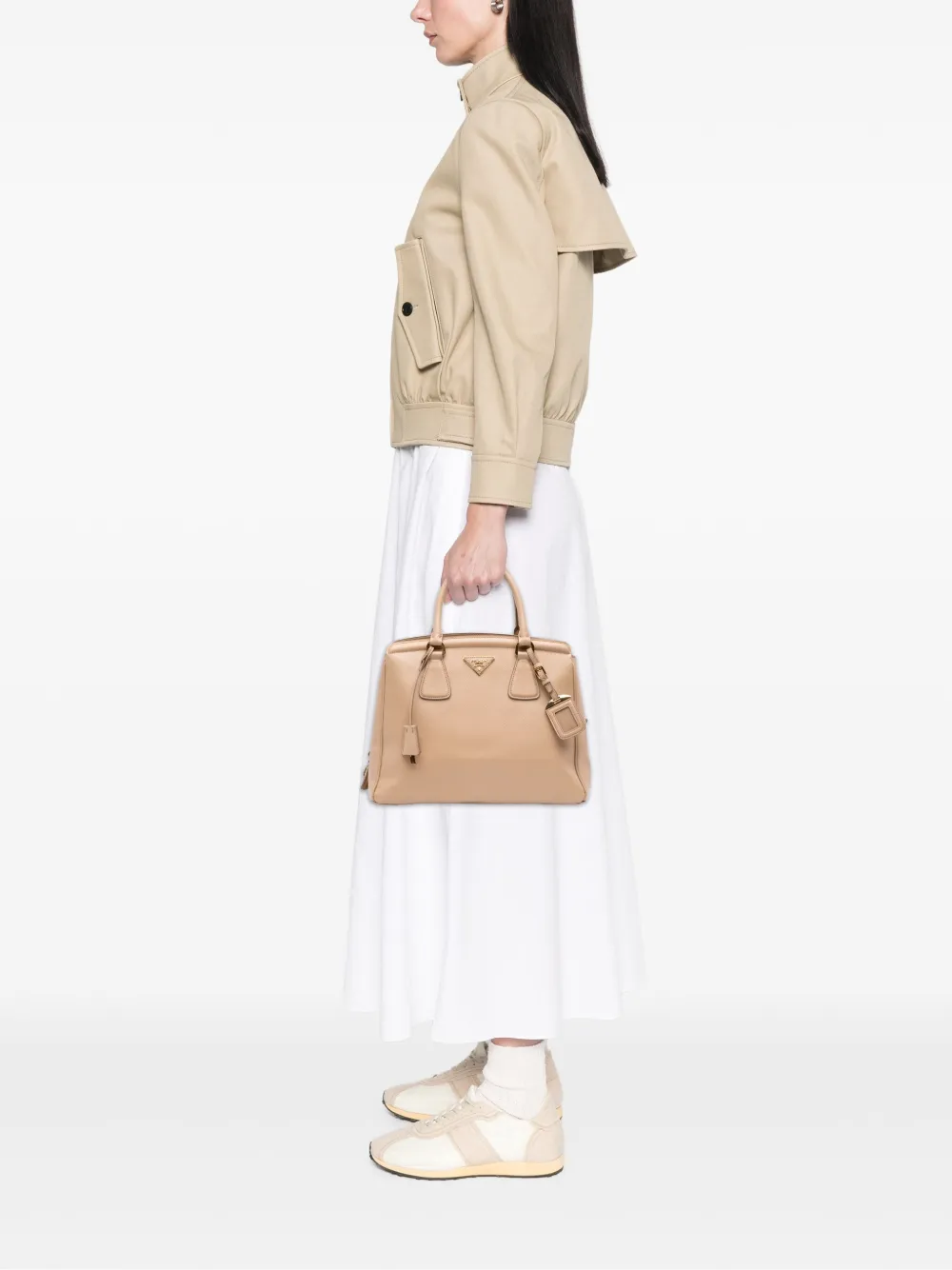 Prada Pre-Owned 2000-2013 Saffiano Lux Parabole tote bag | Pre-Owned | Image 2