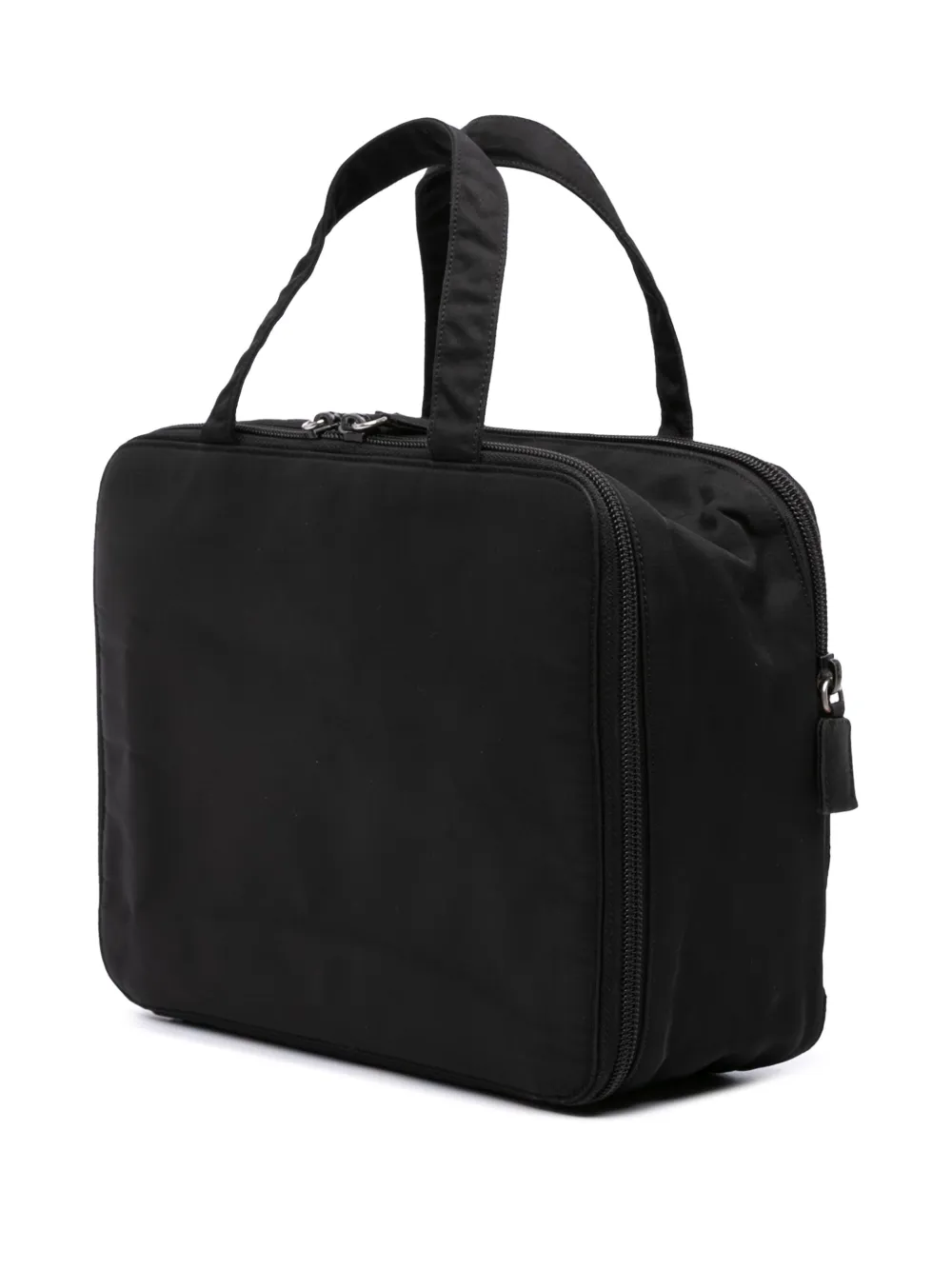 Pre-owned Prada 2000-2013 Tessuto Handbag In Black