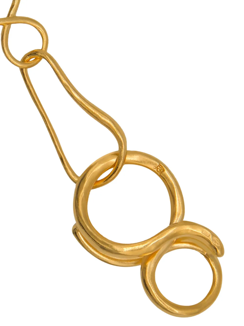 Lah Paris infinity-closure chain bracelet - Goud