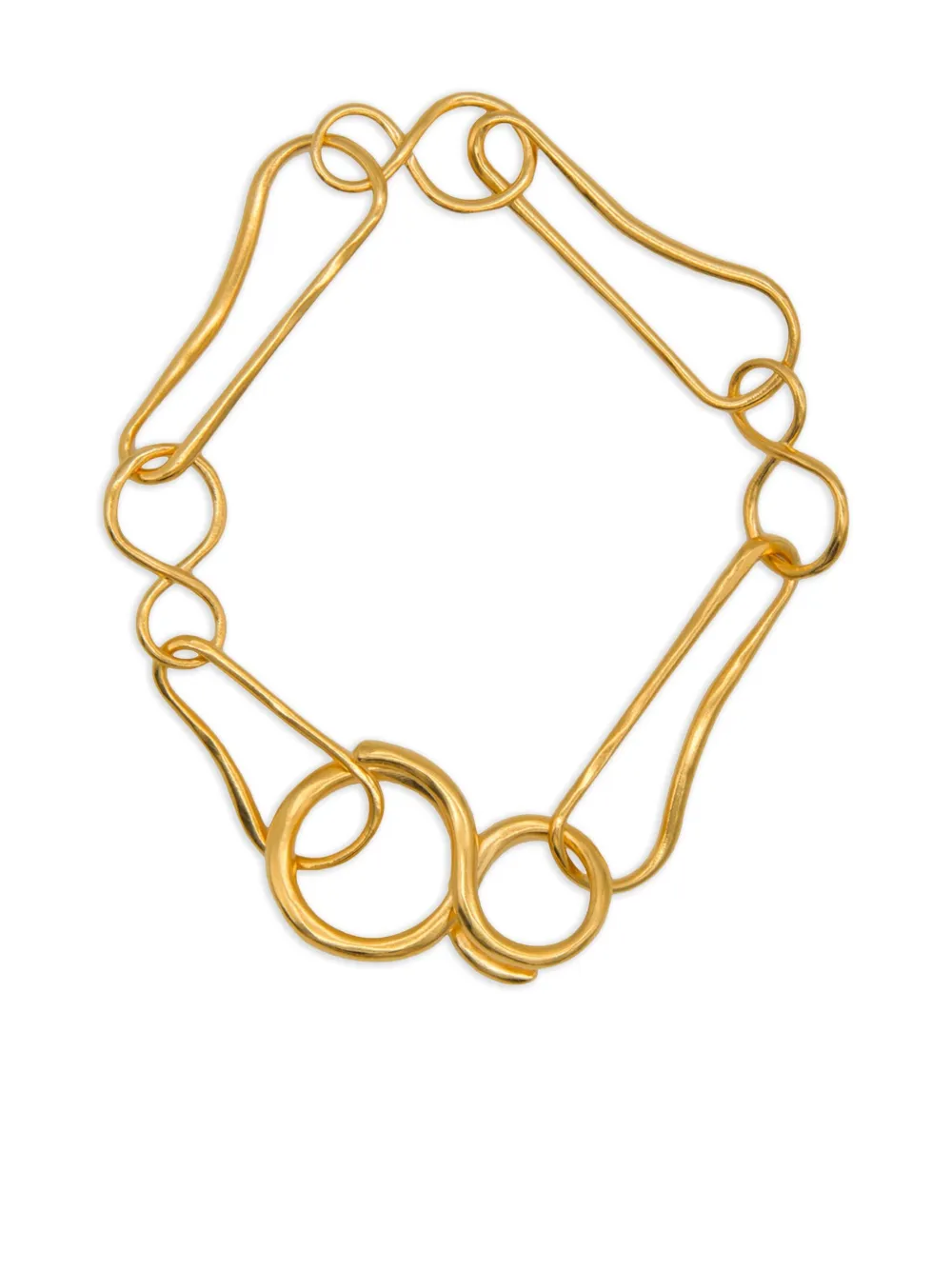 Lah Paris pulsera de cadena con cierre infinity | dorado | Image 1