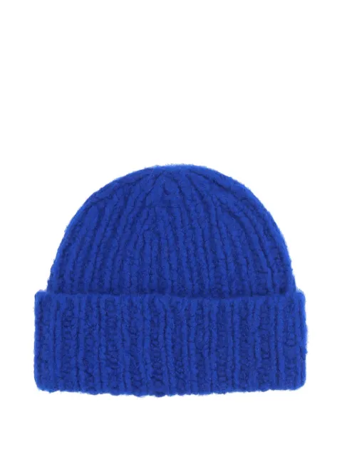 WOMMELSDORFF BERLIN ribbed-knit beanie hat