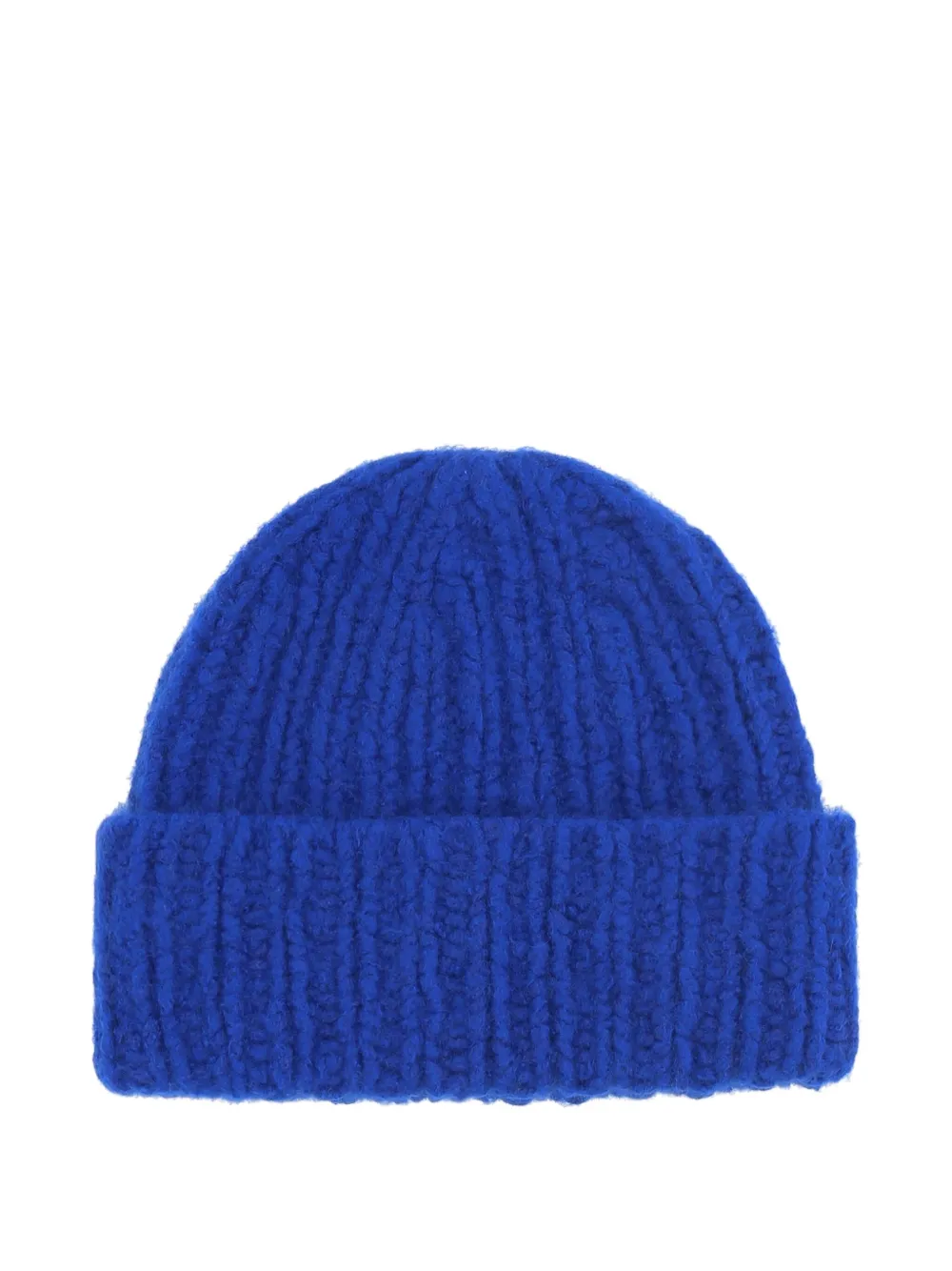  Wommelsdorff Berlin Ribbed-knit Beanie Hat - Blue 