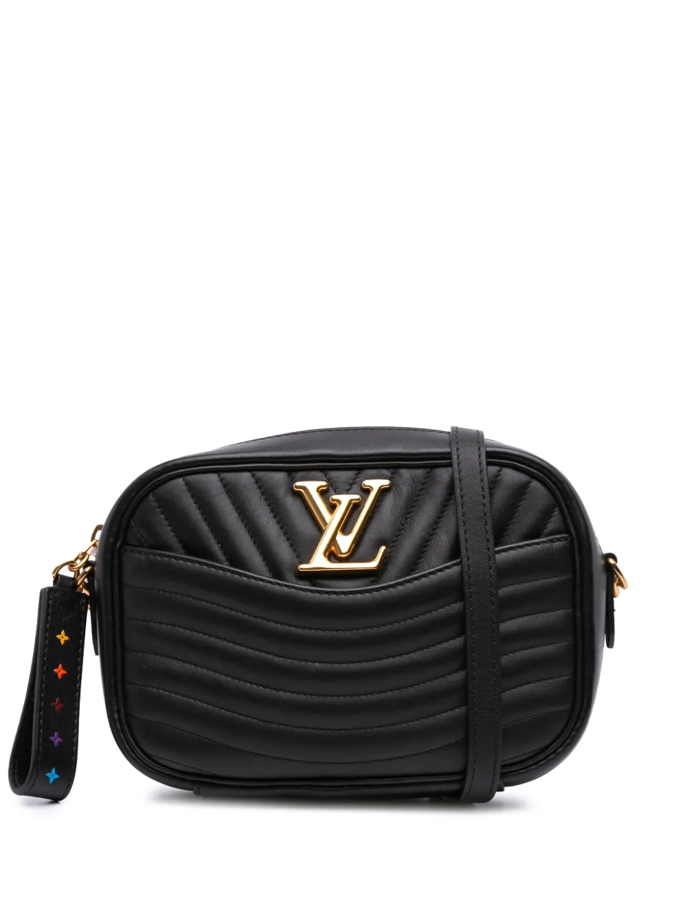 Louis Vuitton Pre-Owned 2020 ニューウェーブ カメラバッグ ショルダーバッグ - ブラック Louis Vuitton Pre-Owned 2020 ニューウェーブ カメラバッグ ショルダーバッグ - ブラック