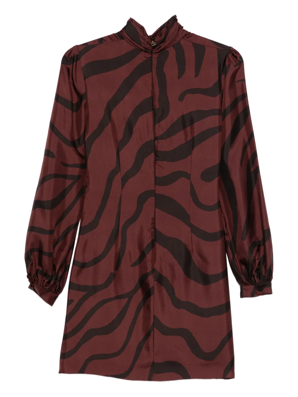 Raquel Diniz high-neck wave-print mini dress | Day Dresses | Image 2