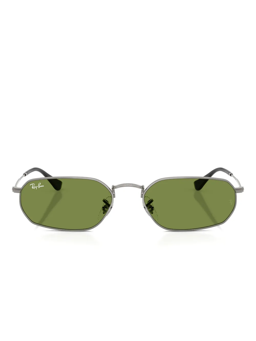 Ray Ban Geometric-frame Sunglasses In Green